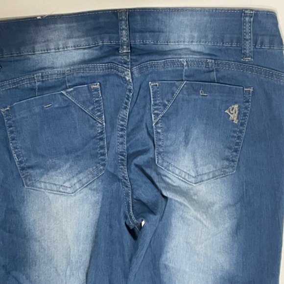 V.I.P. Women's Extra Stretch, Tight Slim Fit Jeans - Picture 7 of 8